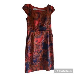 Dressbarn Paisley Sheath Dress